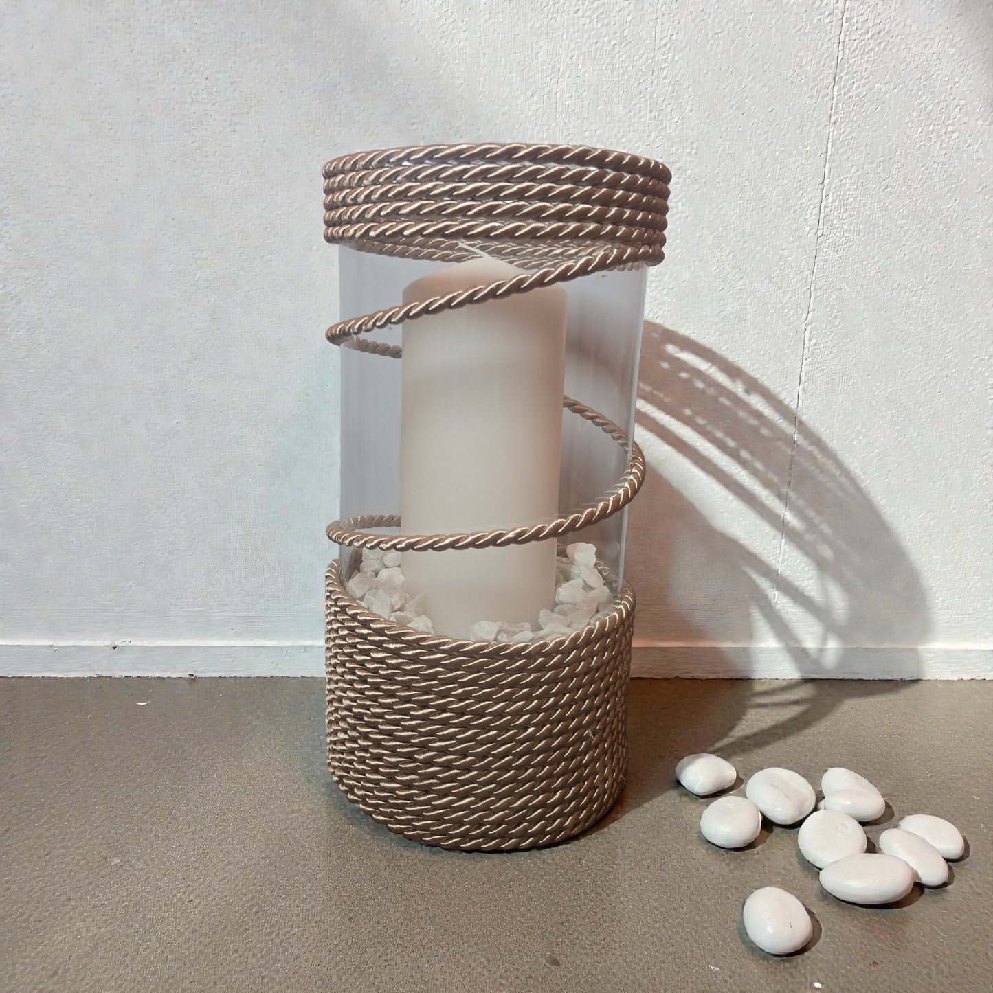 Exklusives Windlicht-Unikat „Royal Rope“
