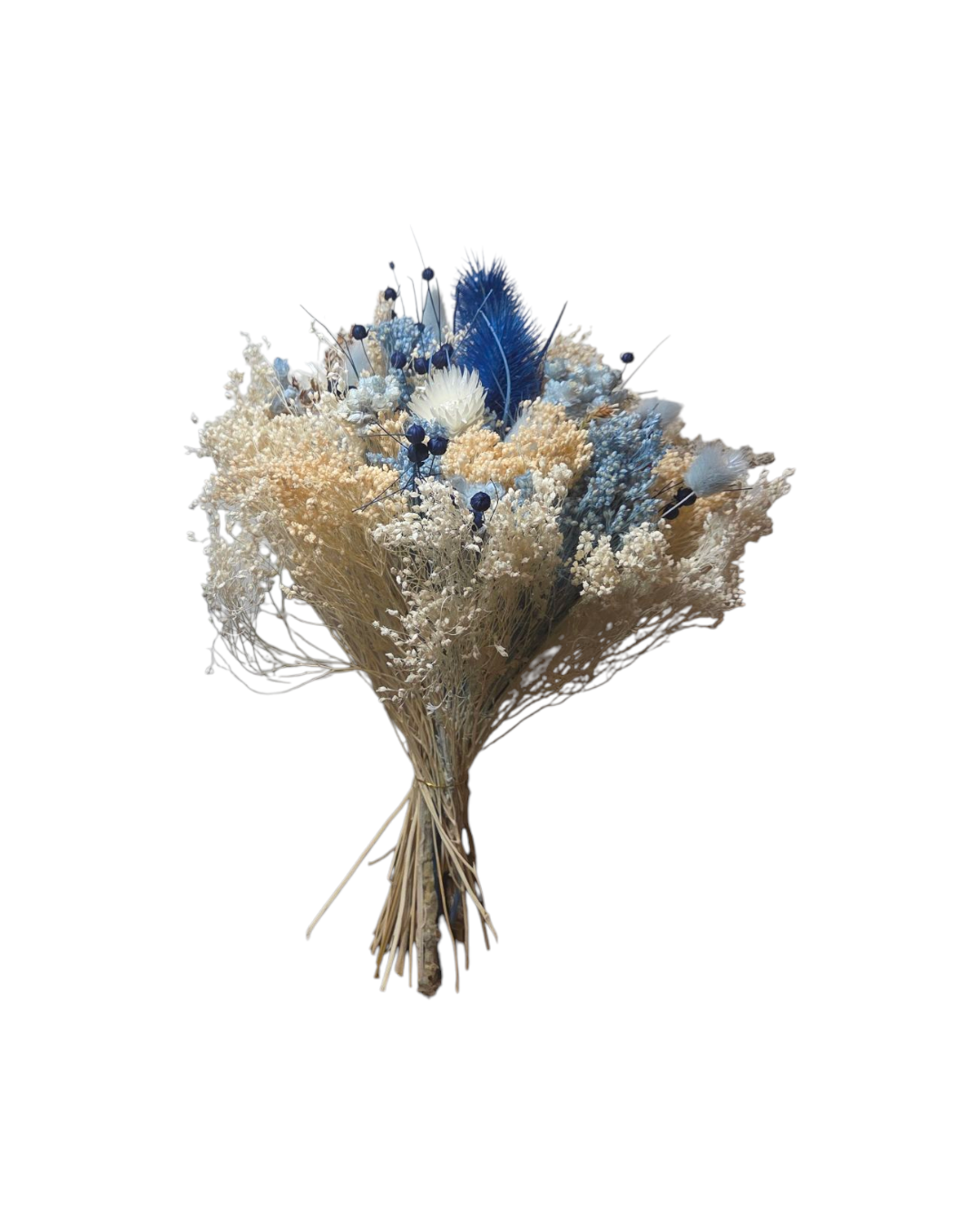Trockenblumenstrauß "Blauer Himmel" - Wundora
