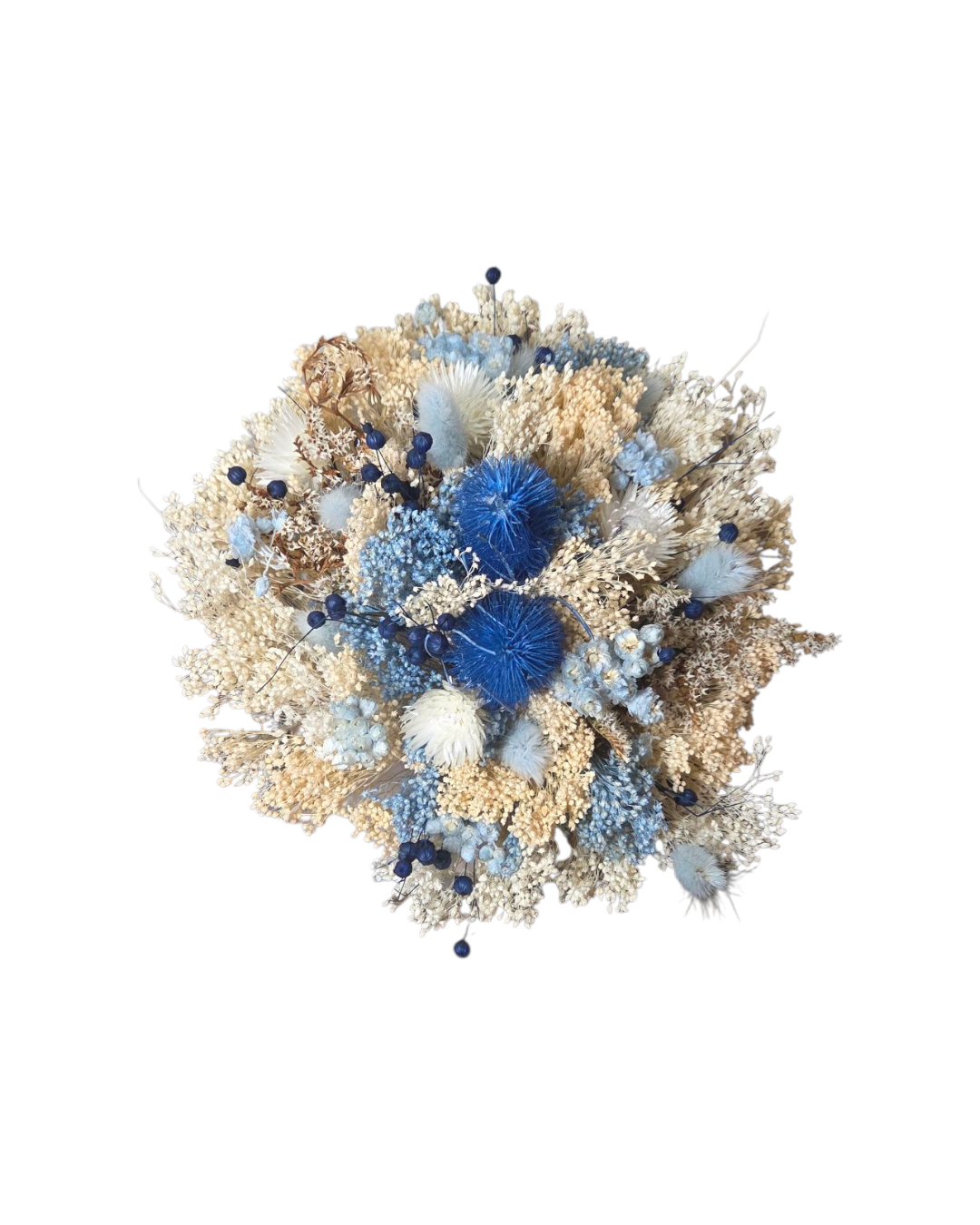 Trockenblumenstrauß "Blauer Himmel" - Wundora